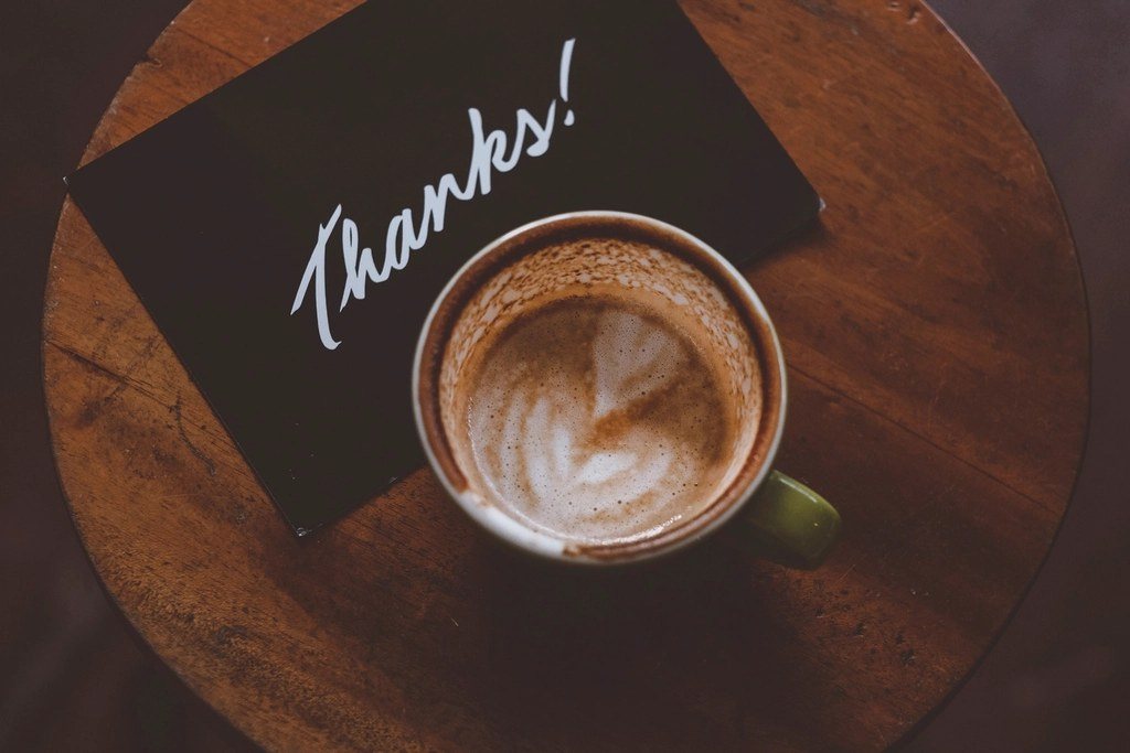 Free coffee latte art cup