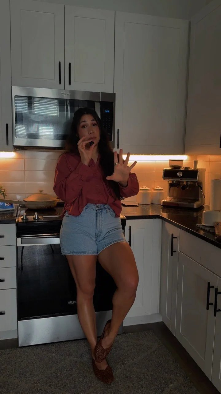Renee Maldonado in her kitchen